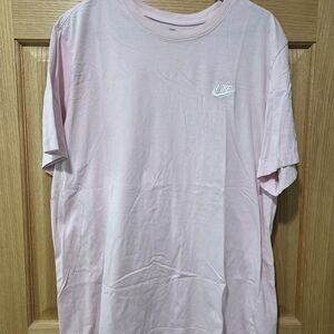 Nike Men's Light Pink Short Sleeve Tee